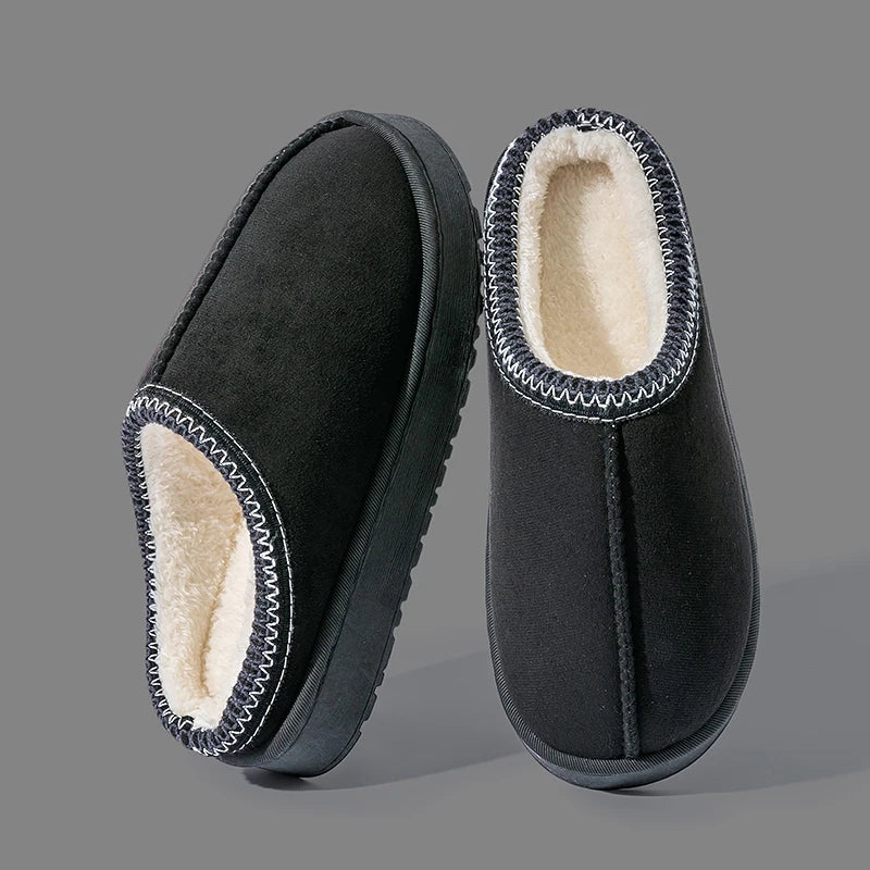 Indulge in Cozy Luxury with Our Women's Plush Slippers - Perfect Warmth and Style for Winter Indoors and Outdoors