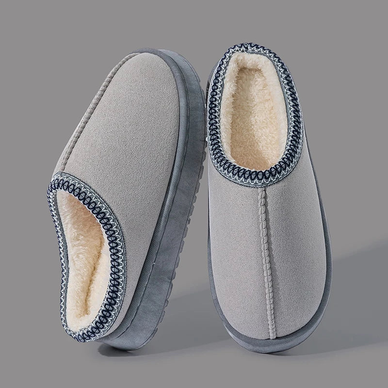 Indulge in Cozy Luxury with Our Women's Plush Slippers - Perfect Warmth and Style for Winter Indoors and Outdoors